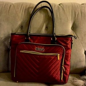 Steve Madden Dark Red work bag!